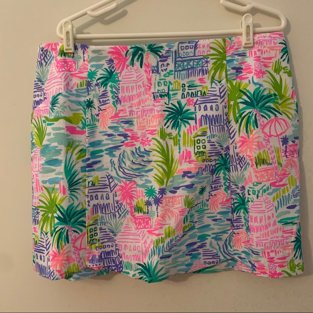 Lilly Pulitzer Becki Skort Private Island 16 NWOT